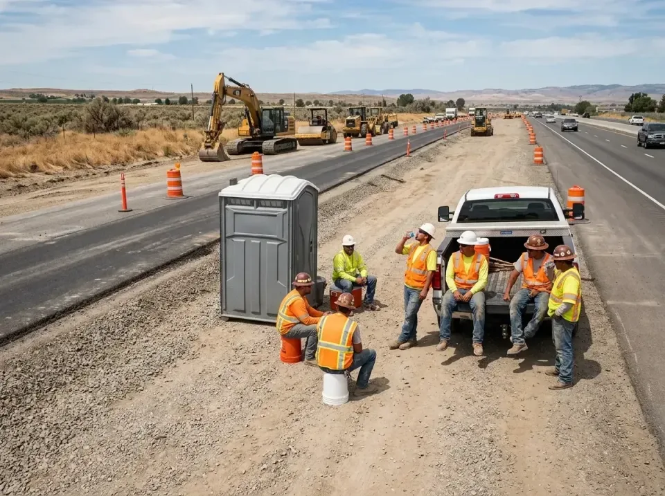 highway-road-construction-crew-007 — frequently asked questions, Porta Potty and Restroom Rentals in Thayer, MO